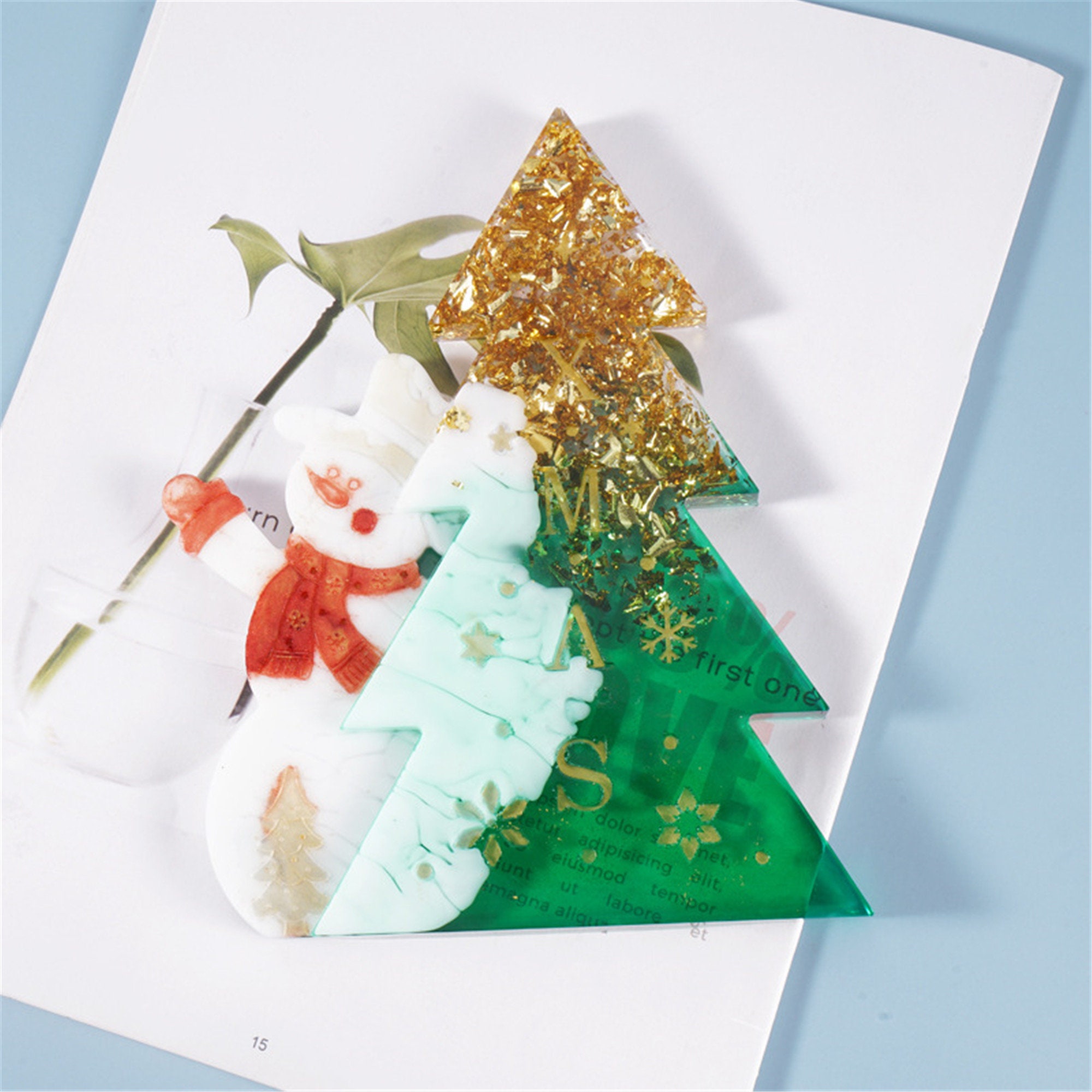 New Arrival Creative Christmas Tree Decoration Silicone Mold  Etsy