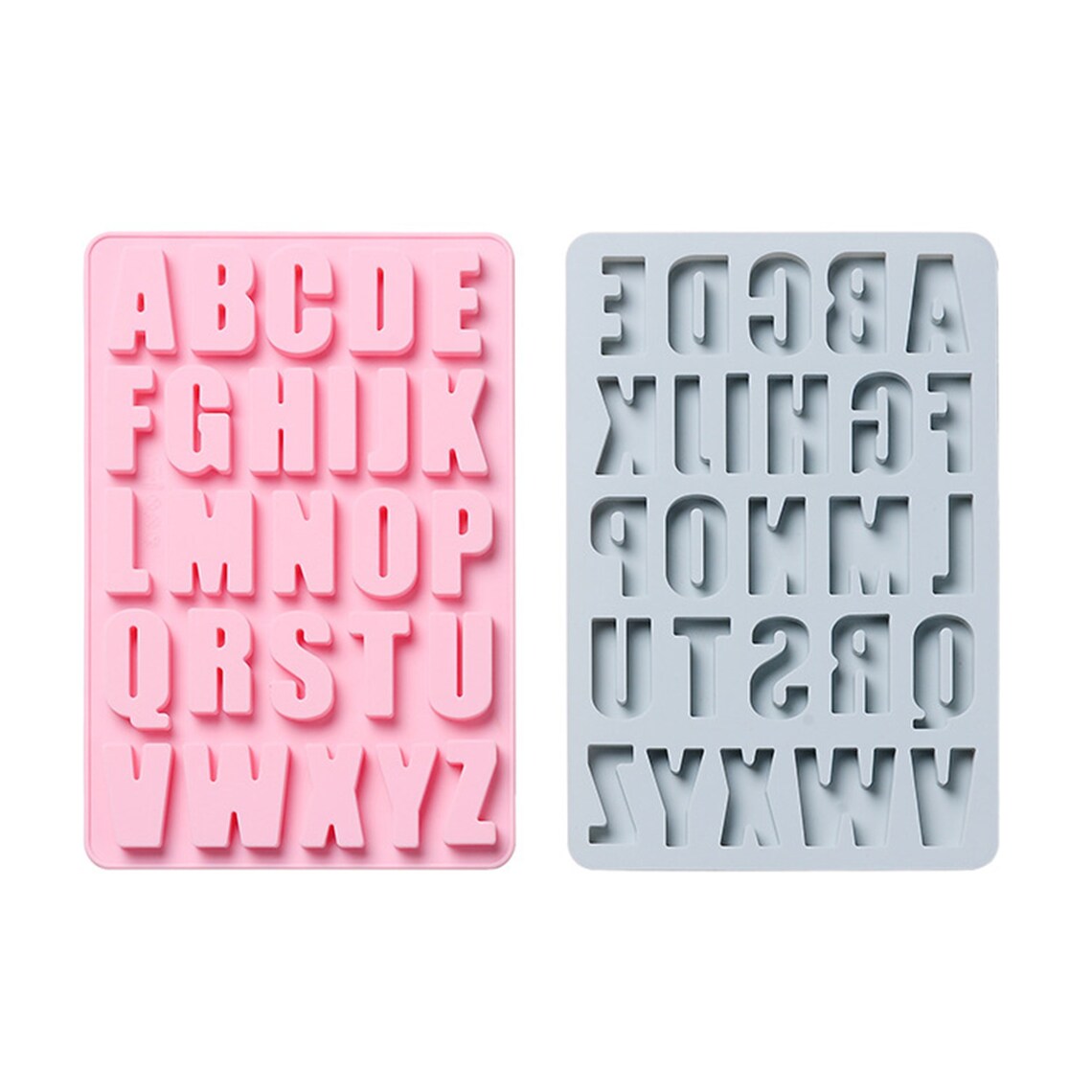 Creative 26 Cavity English Letter Mold Chocolate Mold Etsy