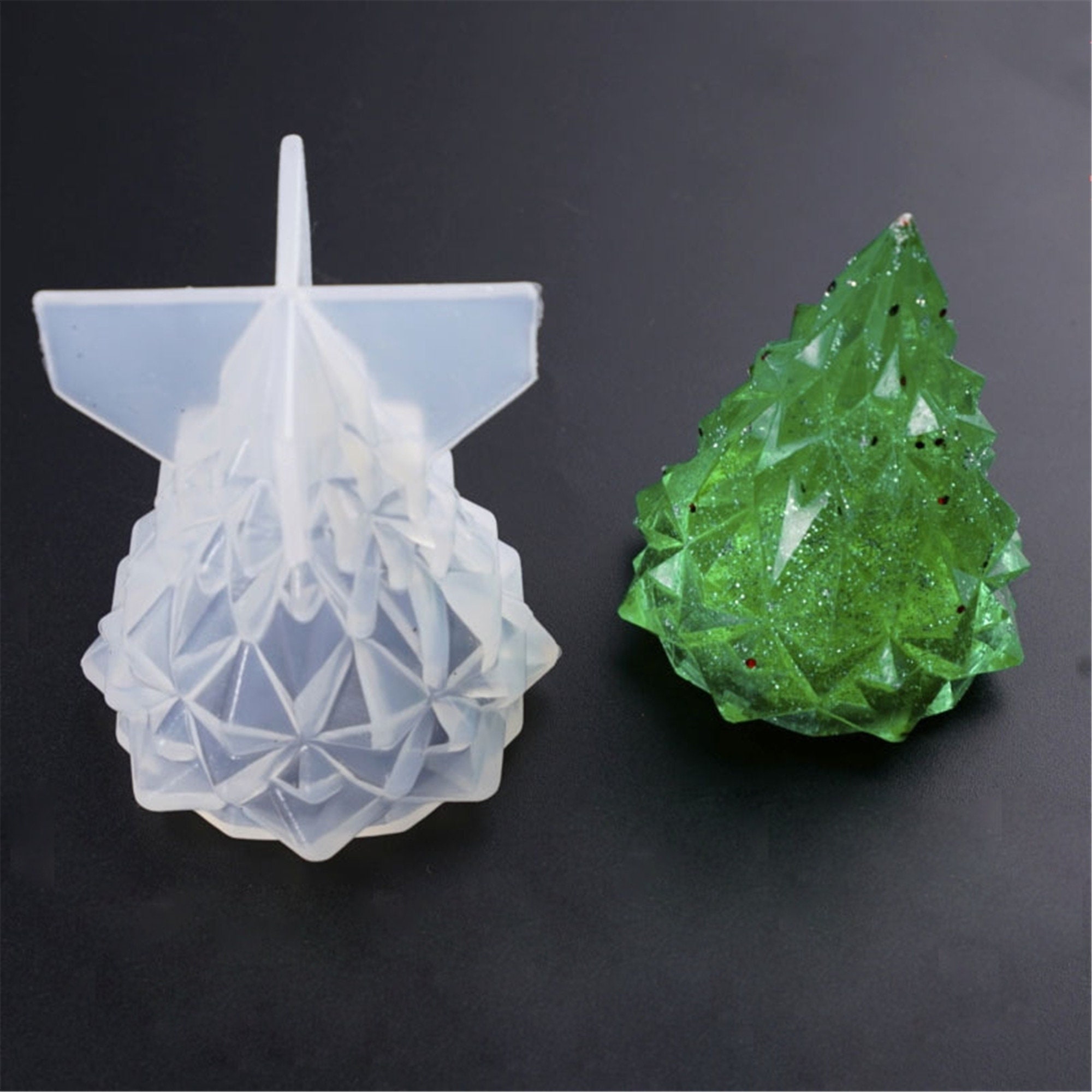 Exquisite Christmas Tree Silicone Mold/ Christmas Mold/ Resin Etsy