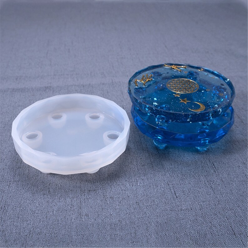 DIY Coaster Mold Silicone Mold Epoxy Resin Coaster Mold DIY Etsy