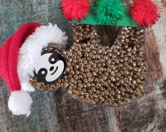 Weihnachtsfaultier Freshie