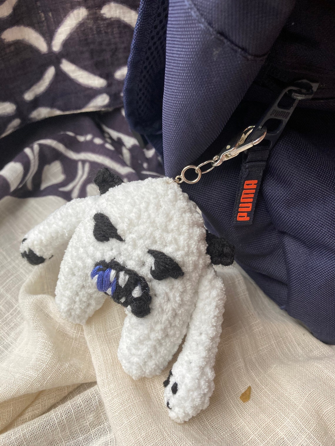 Sk8 the Infinity Keychain Crochet Yeti Handmade Amigurumi Etsy UK