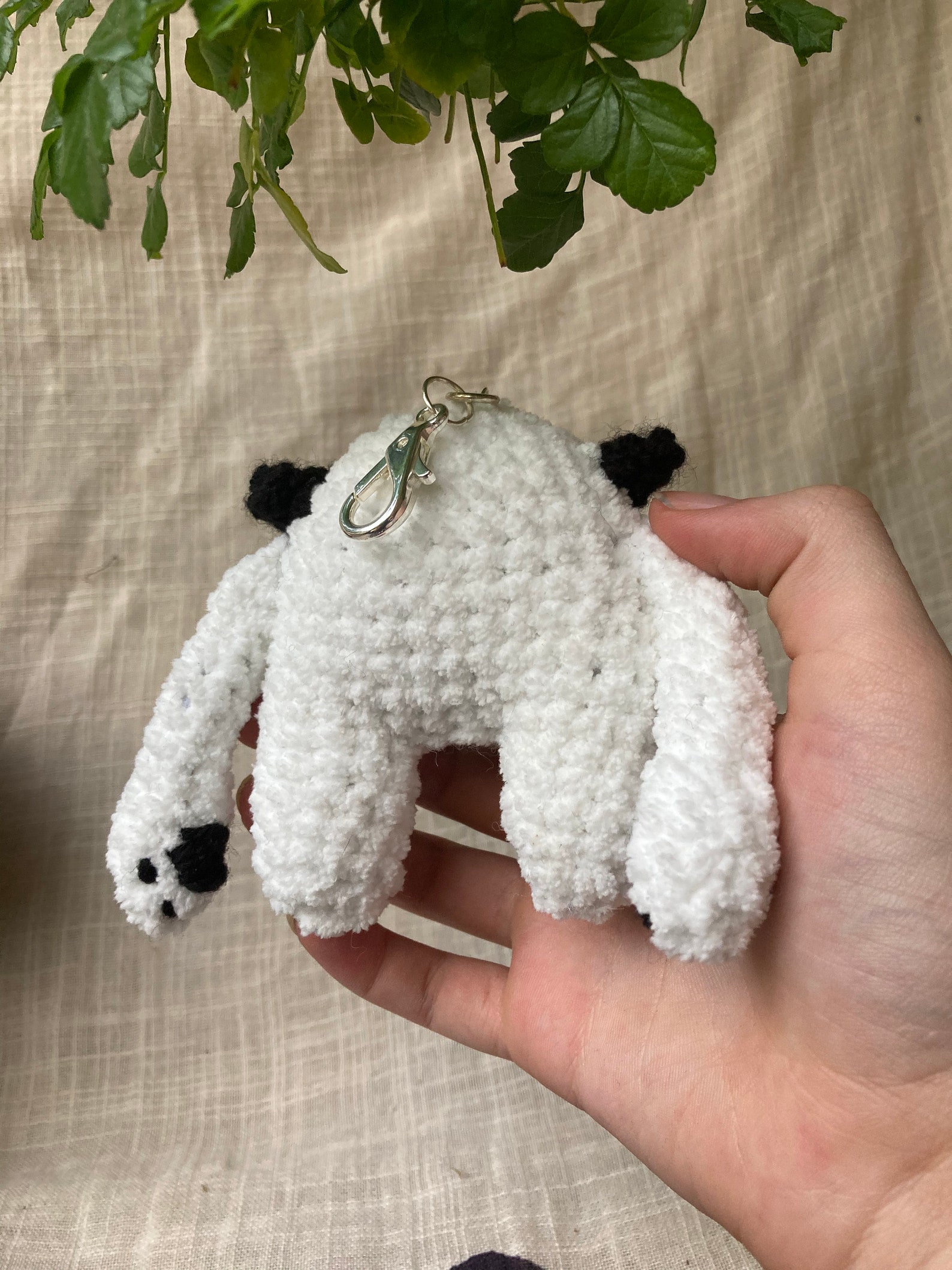 Sk8 the Infinity Keychain Crochet Yeti Handmade Amigurumi Etsy UK