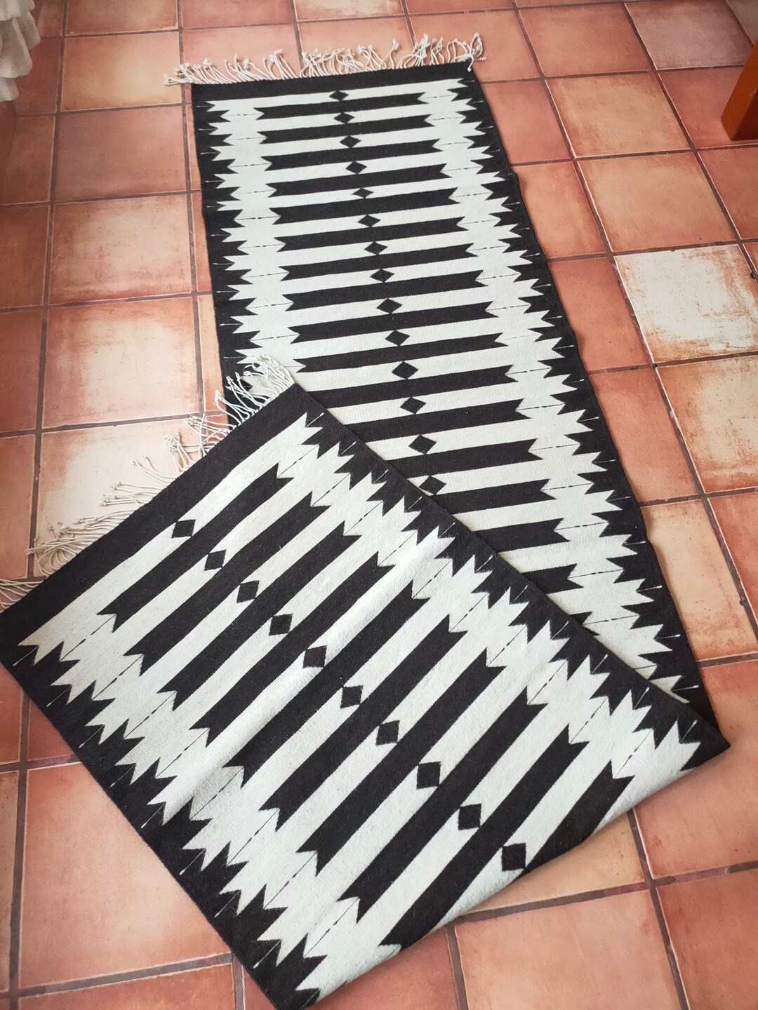 Authentic Zapotec Rug (zapotec Velas) *traditional Pattern* 100% ...