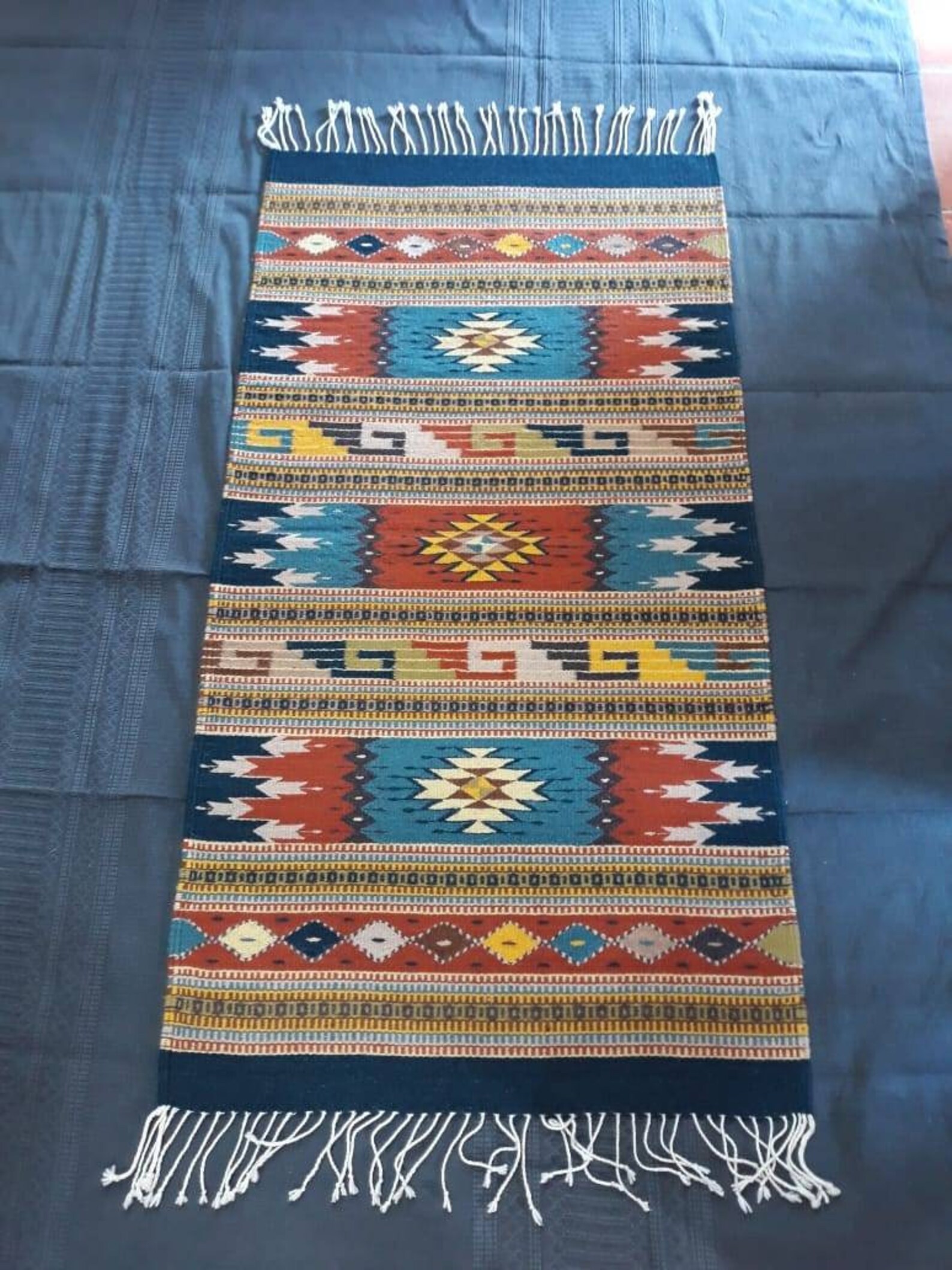 Authentic Zapotec Rugs Traditional Agave zapotec Symbols Etsy