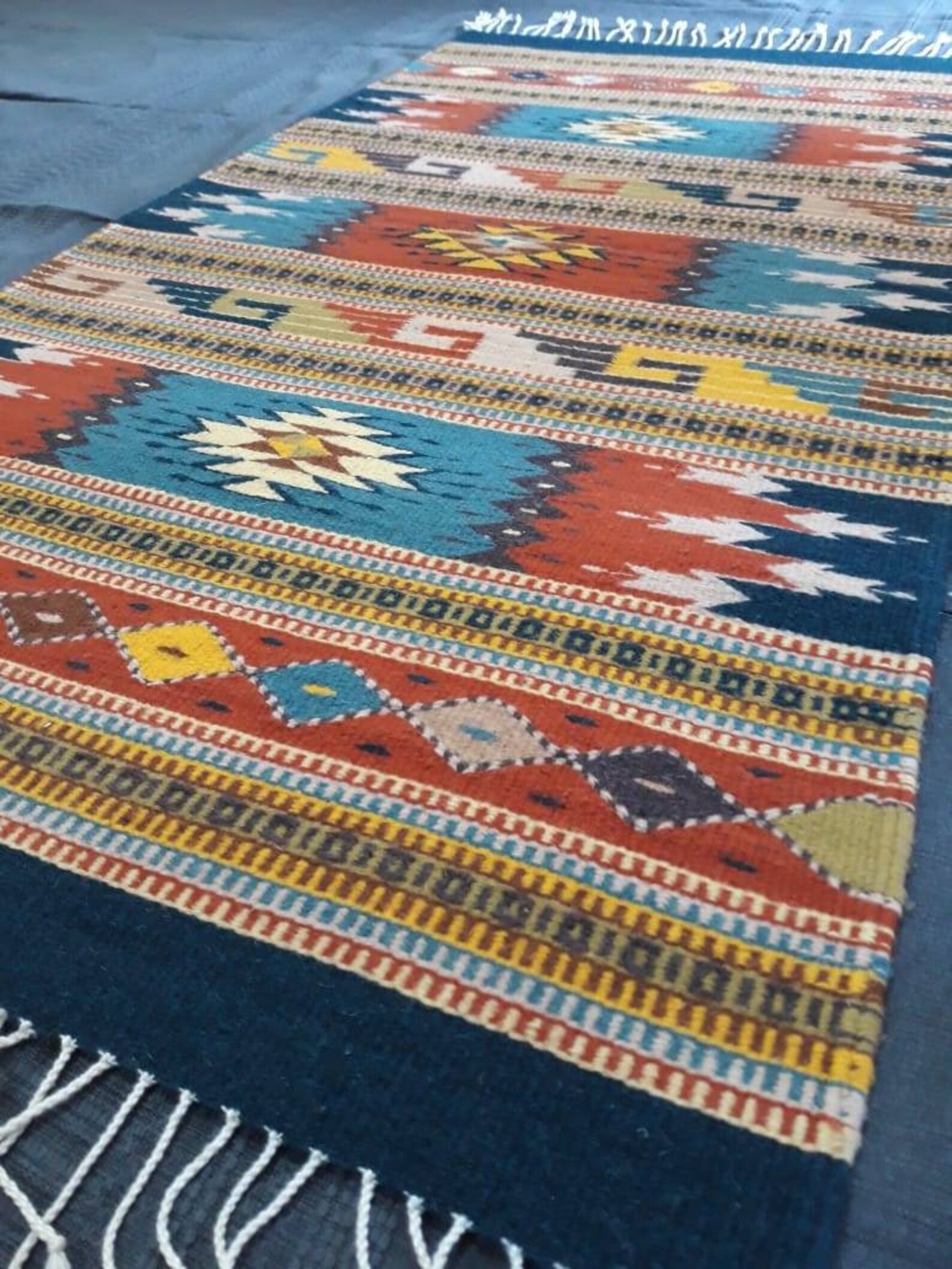 Authentic Zapotec Rugs Traditional Agave zapotec Symbols Etsy