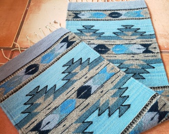 Authentic Zapotec Runner (Diamantes y Grecas) *Zapotec Diamonds*100% Sheep Wool and Natural Dyes. 13"in W x 39"in L