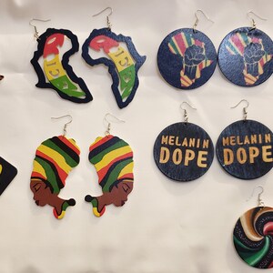 African Inspired Earrings