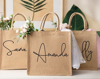 bridal party tote bolsas