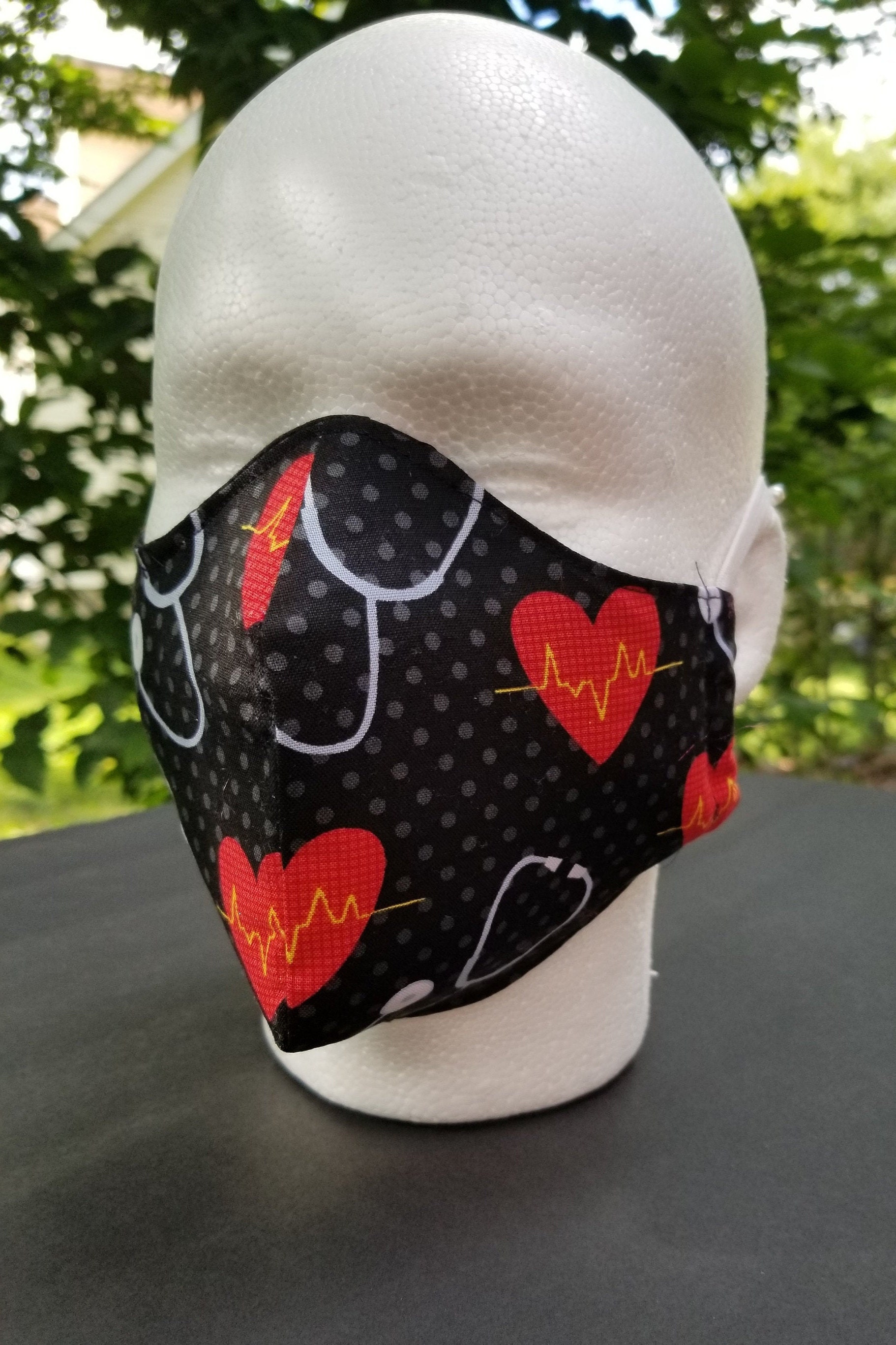 Medical Themed Decorative Face Mask Etsy