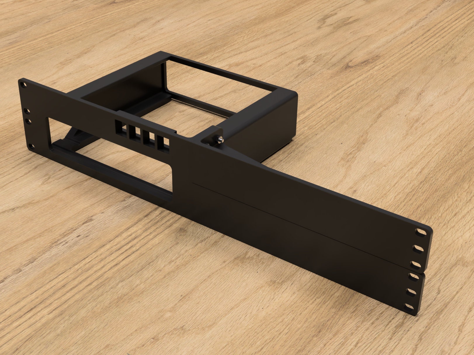 Rack Mount for Minisforum MS-01/MS-A2 Workstation + Keystones
