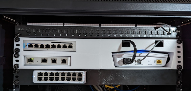 Rack Mount for Ubiquiti Unifi Switch Lite 16 Poe (USW-LITE-16-POE ...