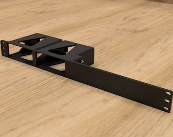 Rack Mount for 2x Fosi Audio V1.0B Amps (Modular)