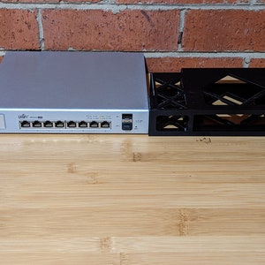 Rackhalterung für Ubiquiti Unifi Security Gateway, Unifi Switch 8 150W & Unifi Cloud Key G2