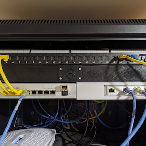 Rack Mount for Ubiquiti Unifi Security Gateway and Unifi Switch 8 150W ...