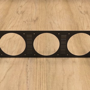 3U Rack mount for 120mm Fans (3)