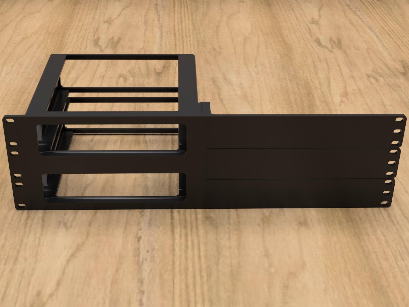 A2 Storage Rack Rack Mount for 2x Minisforum MS-01/MS-A2 Workstations (modular) - Etsy
