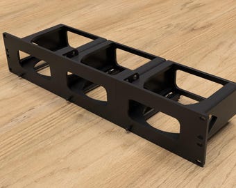 2U Rack mount for 3x Apple M4 Mac Mini / Mini Pro