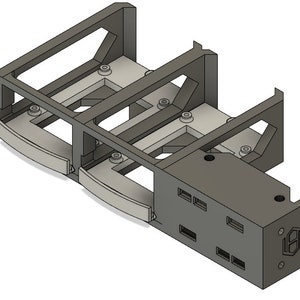 RaspberryPi 3b / 4/ Zero ラックマウント (モジュラー)
