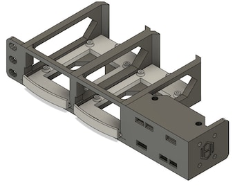RaspberryPi 3b / 4/ Zero Rack Mount (Modular)