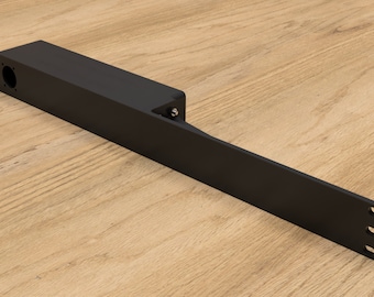 1RU D Series Style Jack Cable Box Rack Mount (Modular)