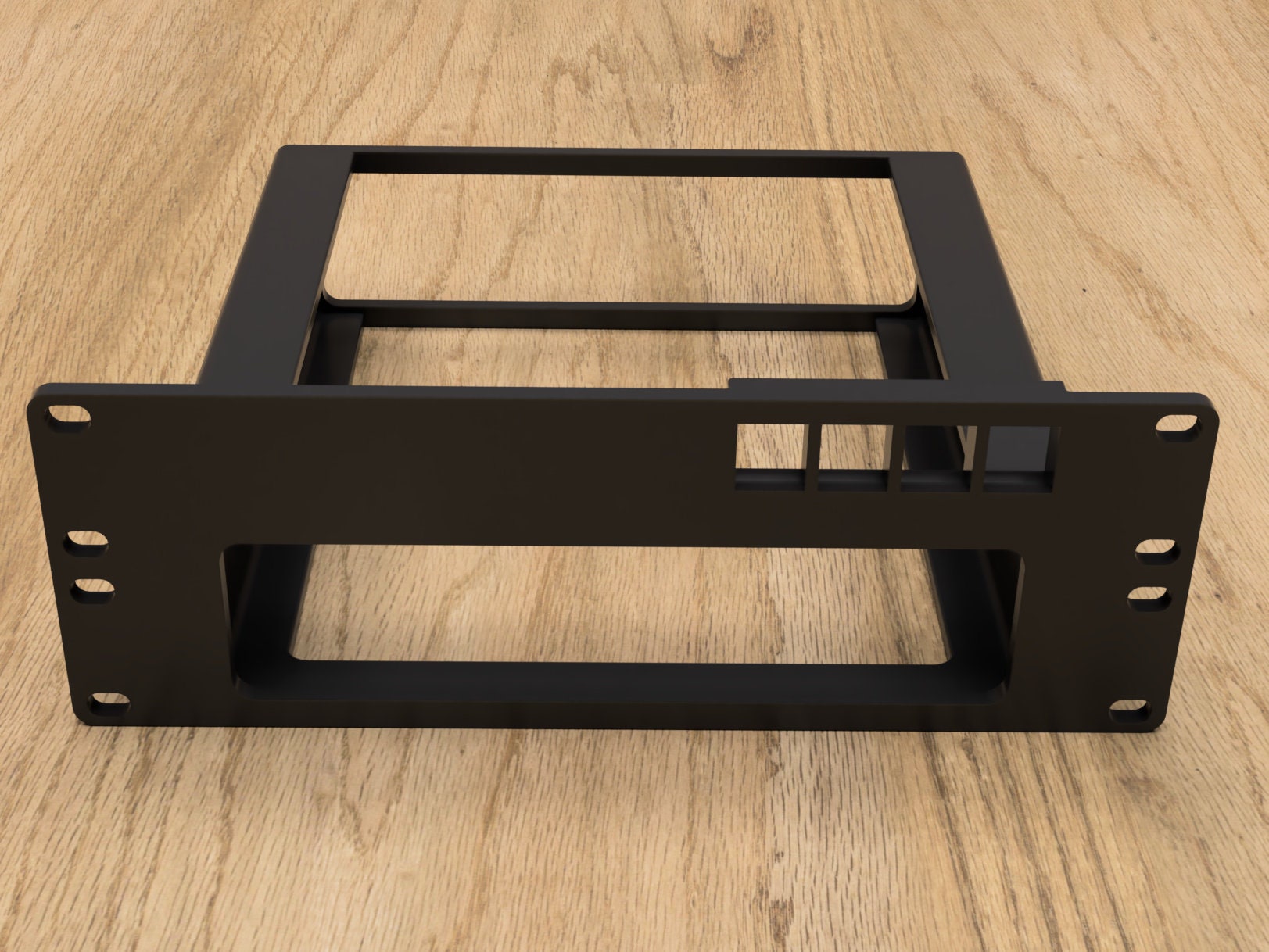 Ms Rack Mount 10 Inch Rack Mount for Minisforum MS-01/MS-A2 Workstation + Keystones ...