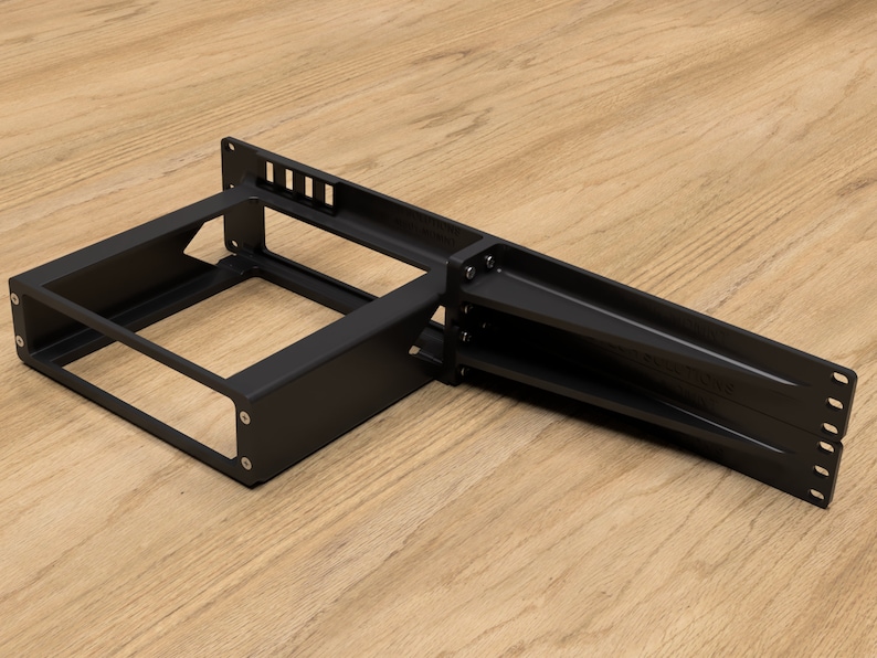 Rack Mount for Minisforum MS-01/MS-A2 Workstation + Keystones (modular ...