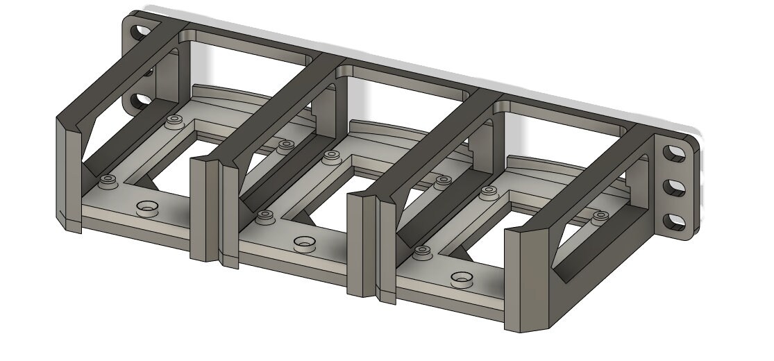 Raspberry Pi Rack Mount 10 In 10 Inch Rack Mount for Multiple Raspberry Pi 3b / 4's - Etsy