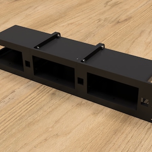 Montaje en bastidor 2U para 3 PC altas Intel NUC 12G Pro