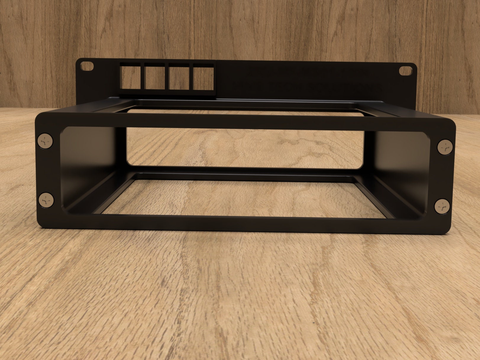 Ms Rack Mount 10 Inch Rack Mount for Minisforum MS-01/MS-A2 Workstation + Keystones ...