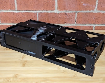 Rack mount for 2x Sonos AMPs