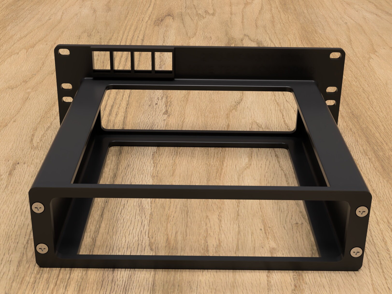 3D Printed Rack Mount for Minisforum MS-01 MS-A1 MS-A2 | 2U 19 w/ PSU Bracket | UK