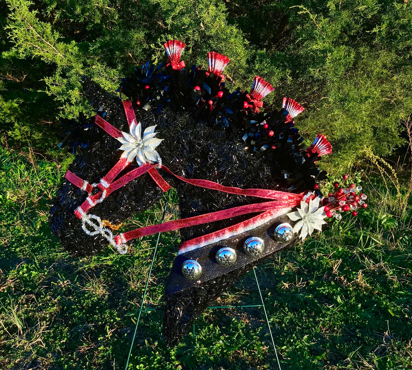 Custom Shire Horse Portrait Wreath Etsy UK