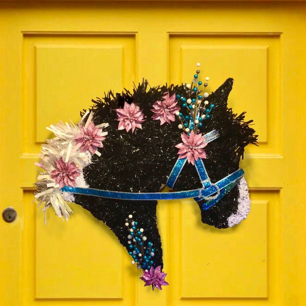 Horse Wreath Etsy