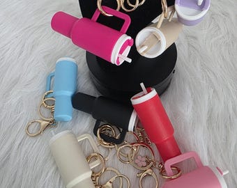 Mini Tumbler Keychains, Purse, Bookbag Accessory
