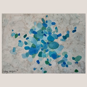 ALCOHOL INK 4 Beach Glass4 image 1