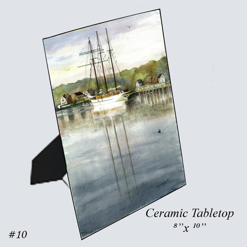 CERAMIC TABLETOP DECOR Original Watercolor on Etsy