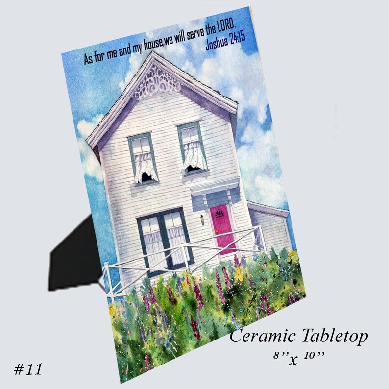 CERAMIC TABLETOP DECOR Original Watercolor on Etsy