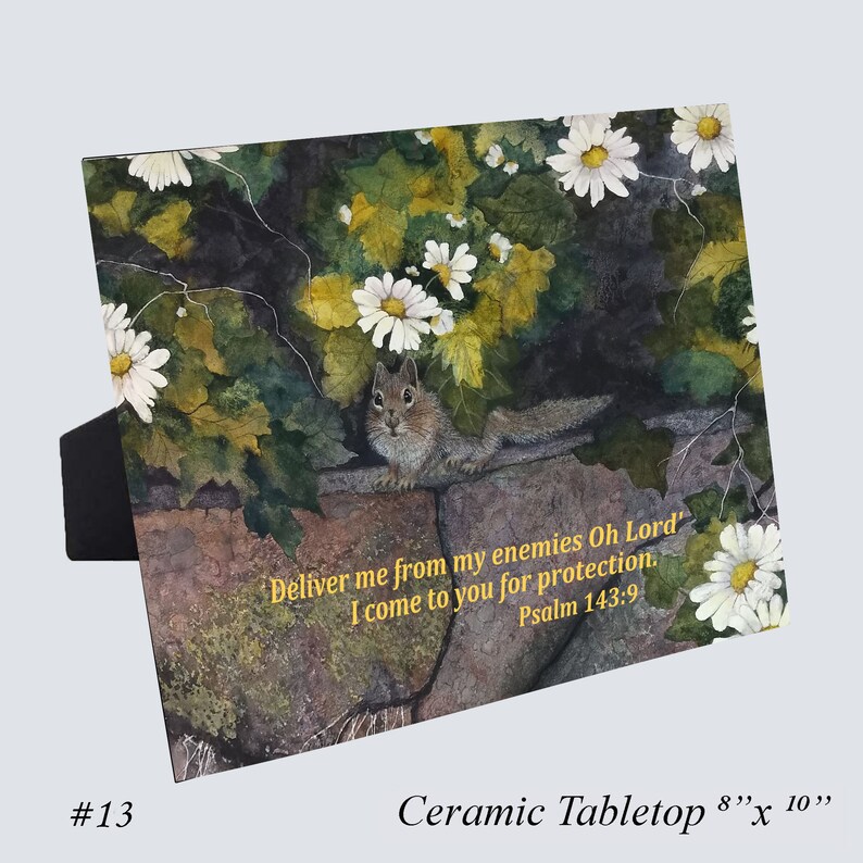 CERAMIC TABLETOP DECOR Original Watercolor on Etsy