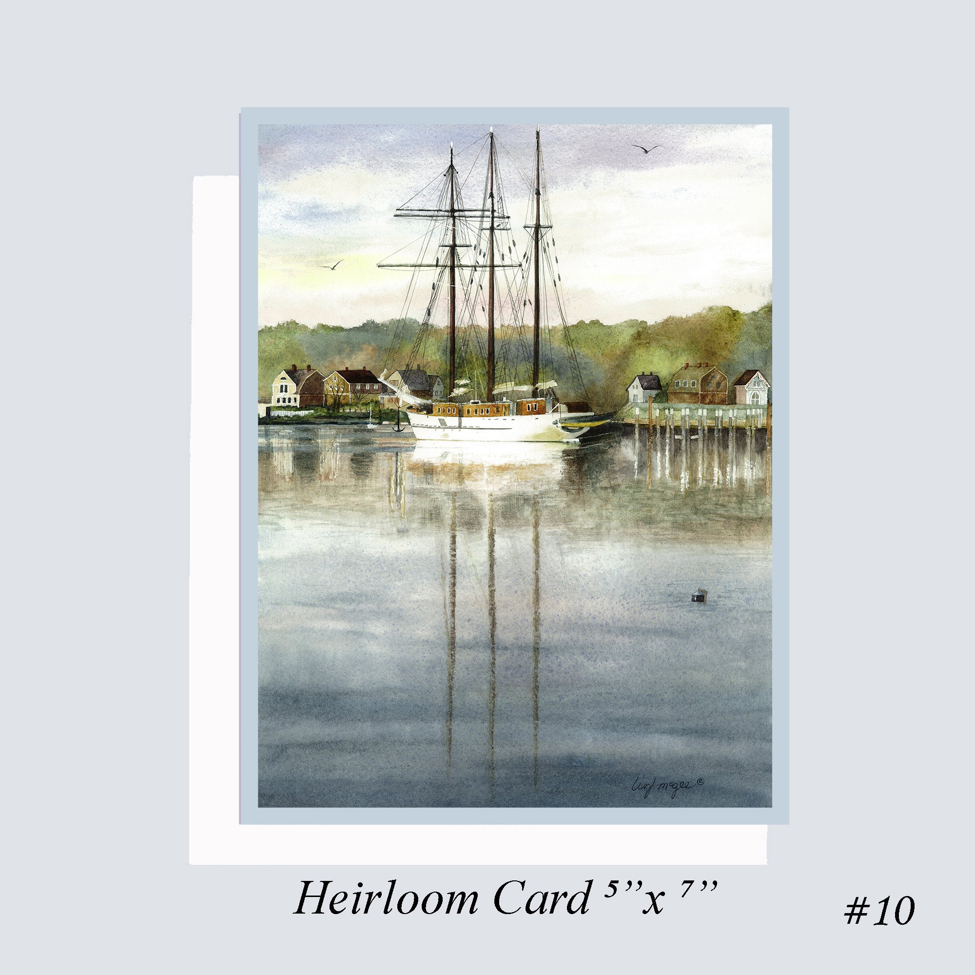 HEIRLOOM CARDS 5x 7 Choose From 15 Printed Etsy