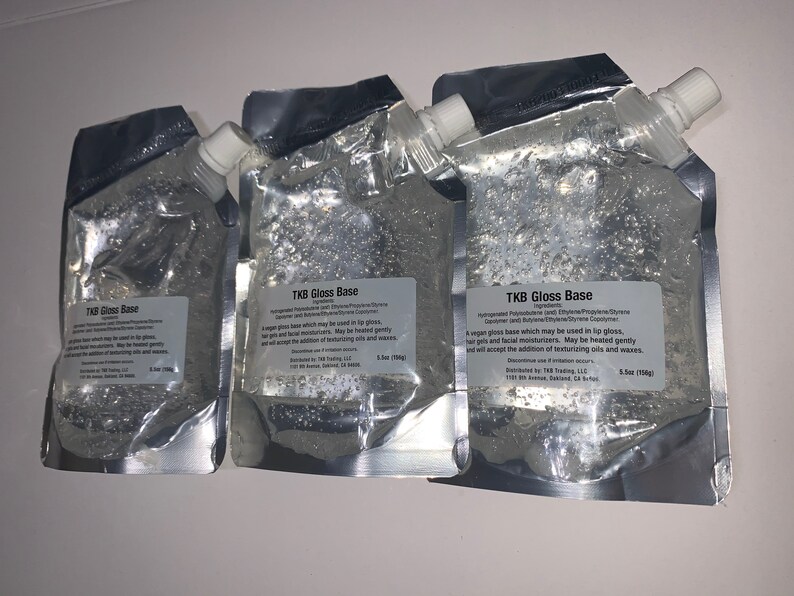 TKB Lip Gloss Base 5.5oz Vegan versagel great for lips gloss Etsy