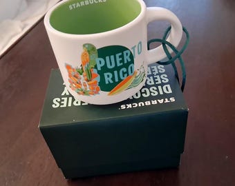 Starbucks: Discovery Series, Puerto Rico, 2 fl. oz Cup – NEW, with Box