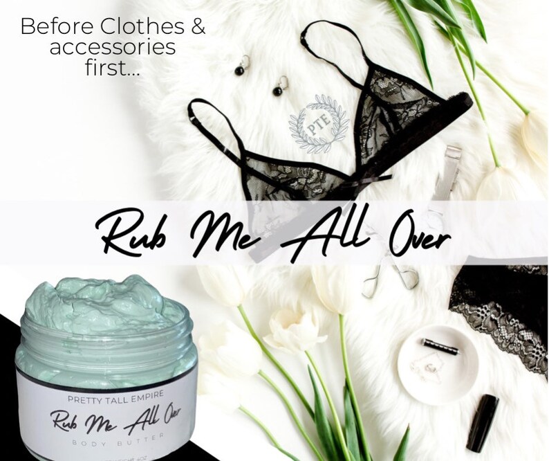 Pretty Rub Rub Me All Over Body Butter, Lotion Shea Butter, Mango Butter, Coconut ...