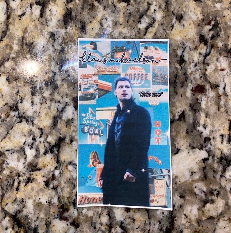 Mikealson Sticker Klaus Mikealson Sticker. - Etsy