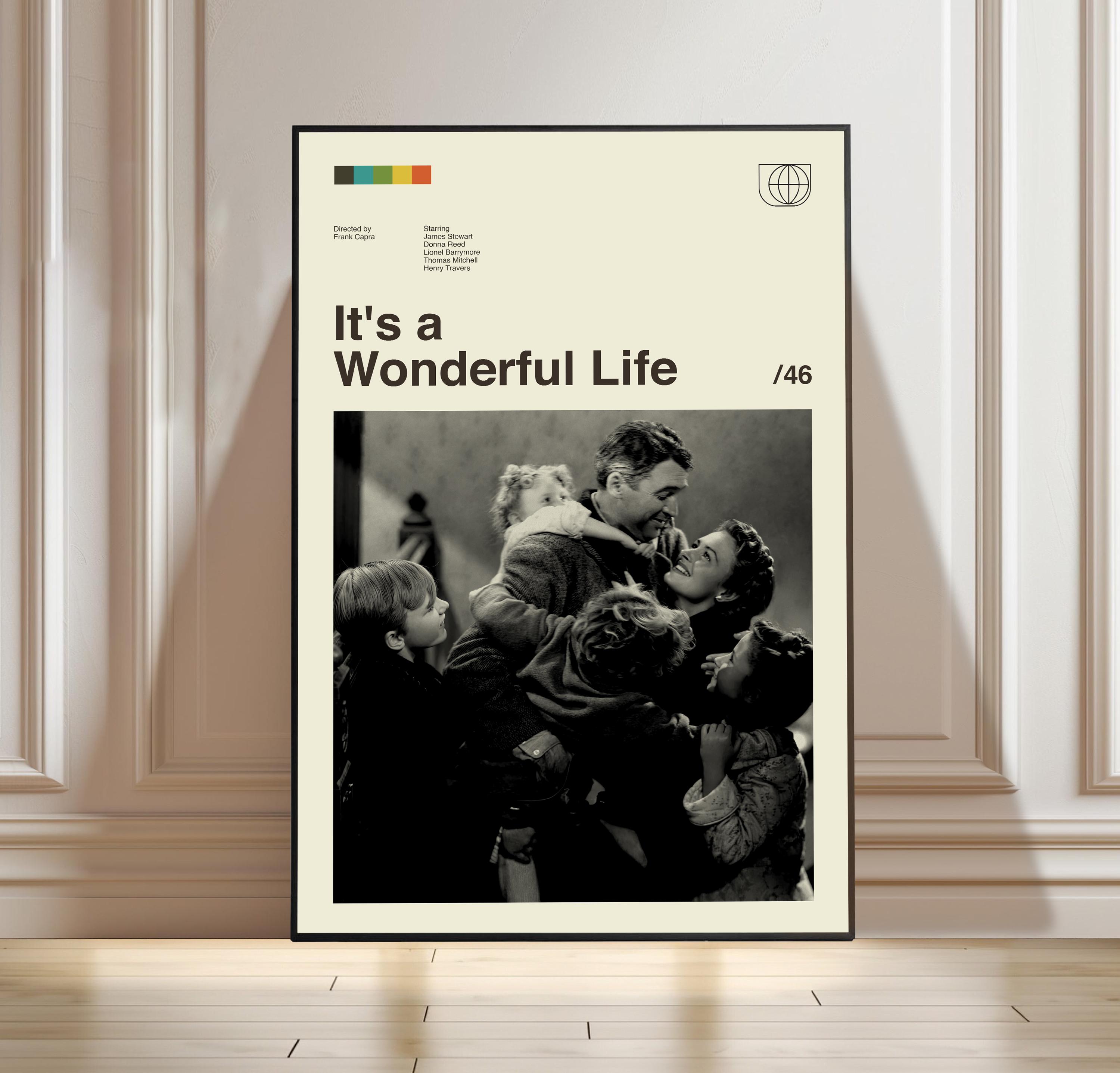 It's a Wonderful Life Movie Poster, It's a Wonderful Life Print, Mid ...