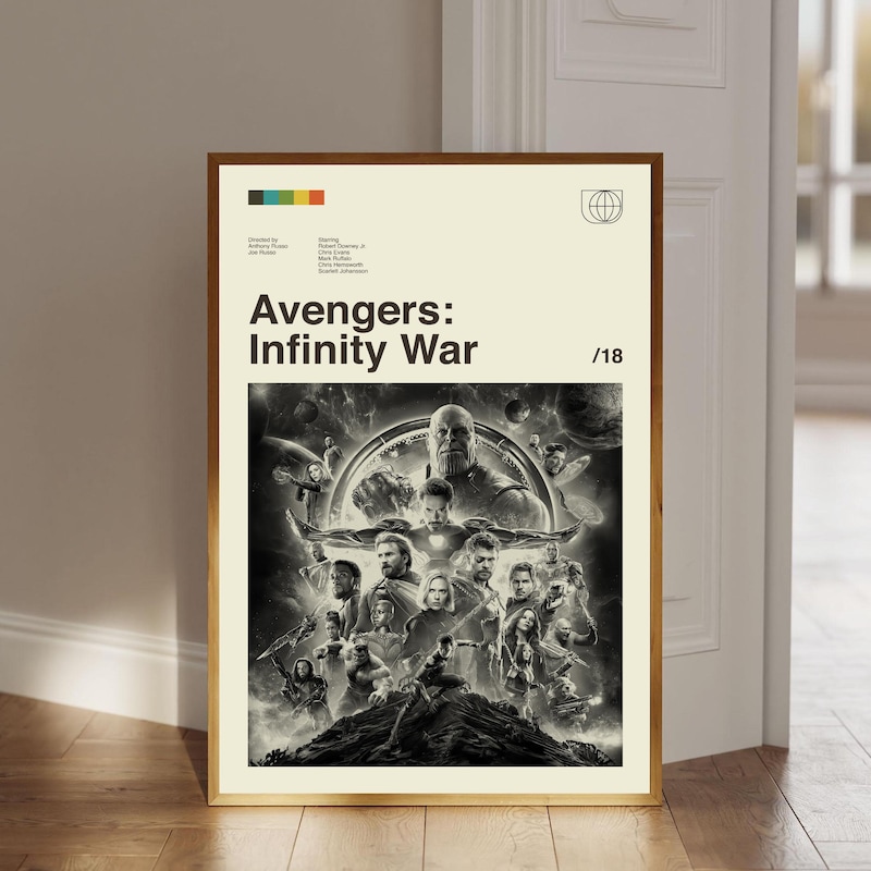 Avengers Infinity War Poster Etsy