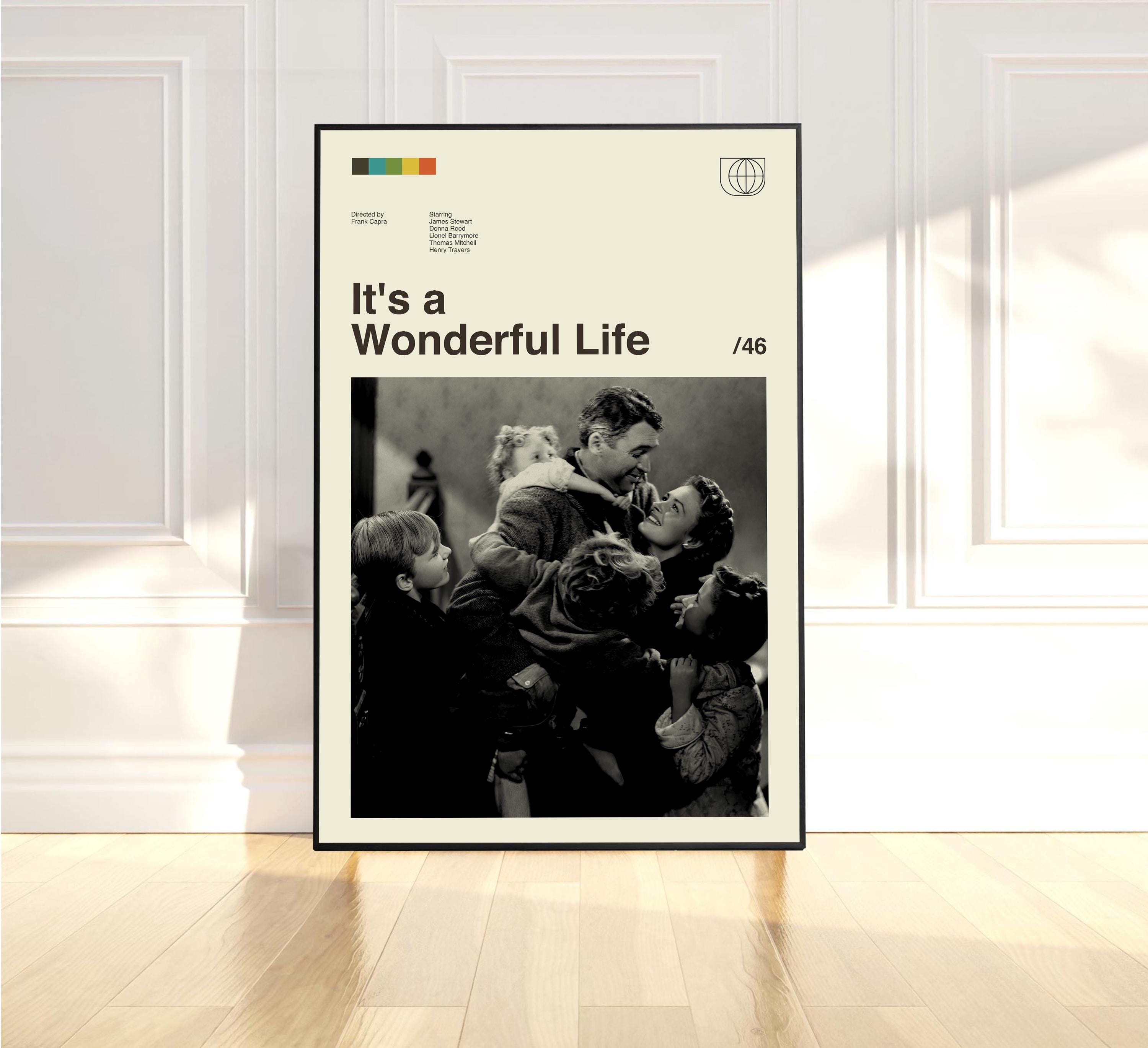 It's a Wonderful Life Movie Poster, It's a Wonderful Life Print, Mid ...