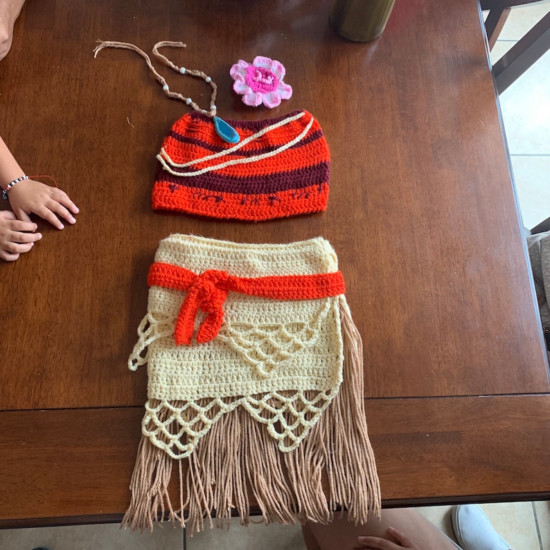Moana Crochet Costume Etsy Moana Crochet Costume Etsy