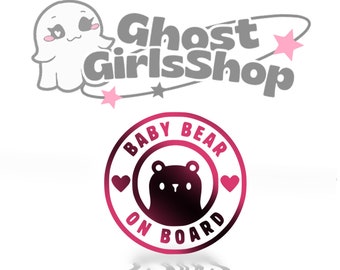 Baby Bear On Board Car Decal - Cute Vinyl Car Badge