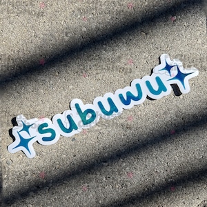 Subuwu JDM Vinyl Car Decal Sticker